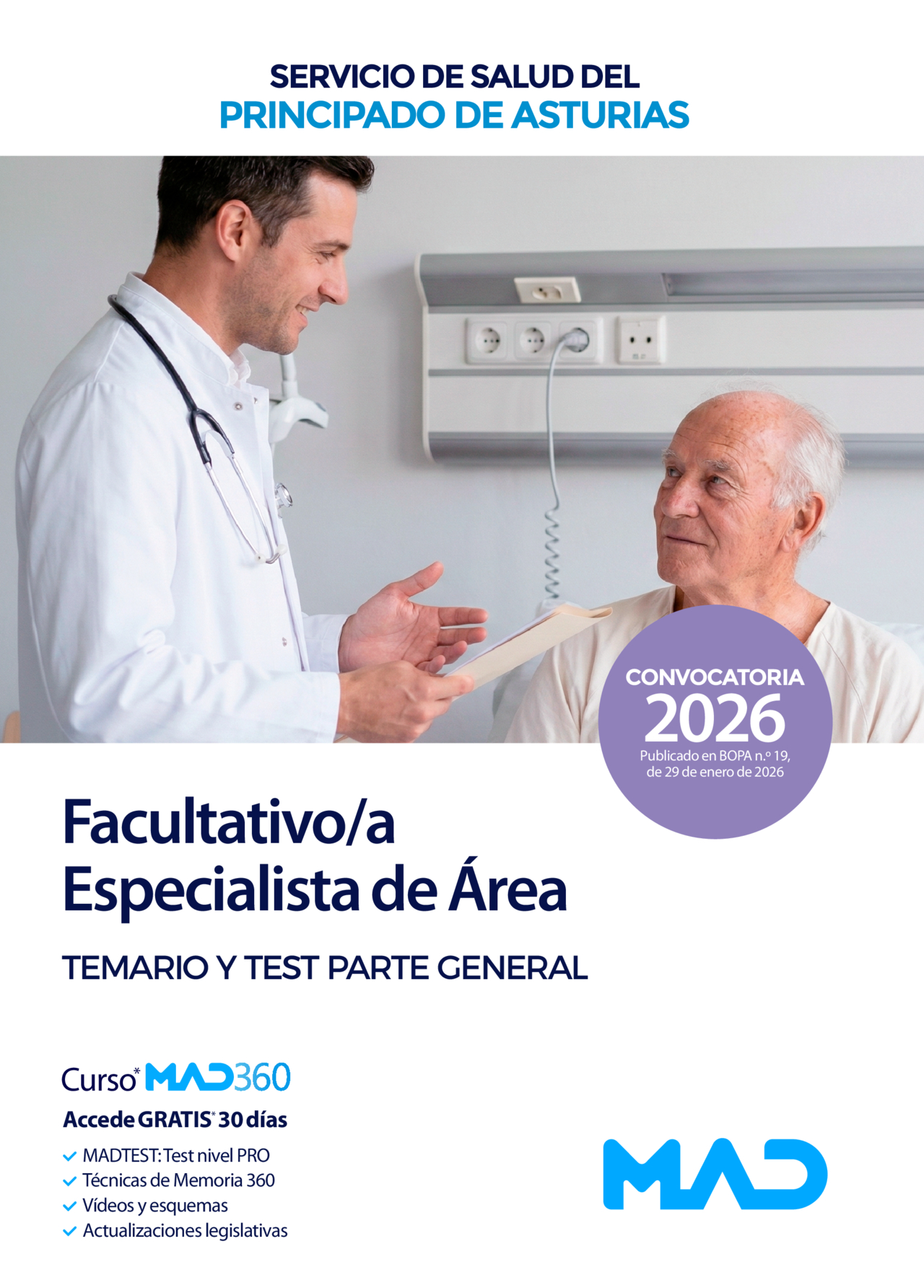 Facultativo/a Especialista de Área