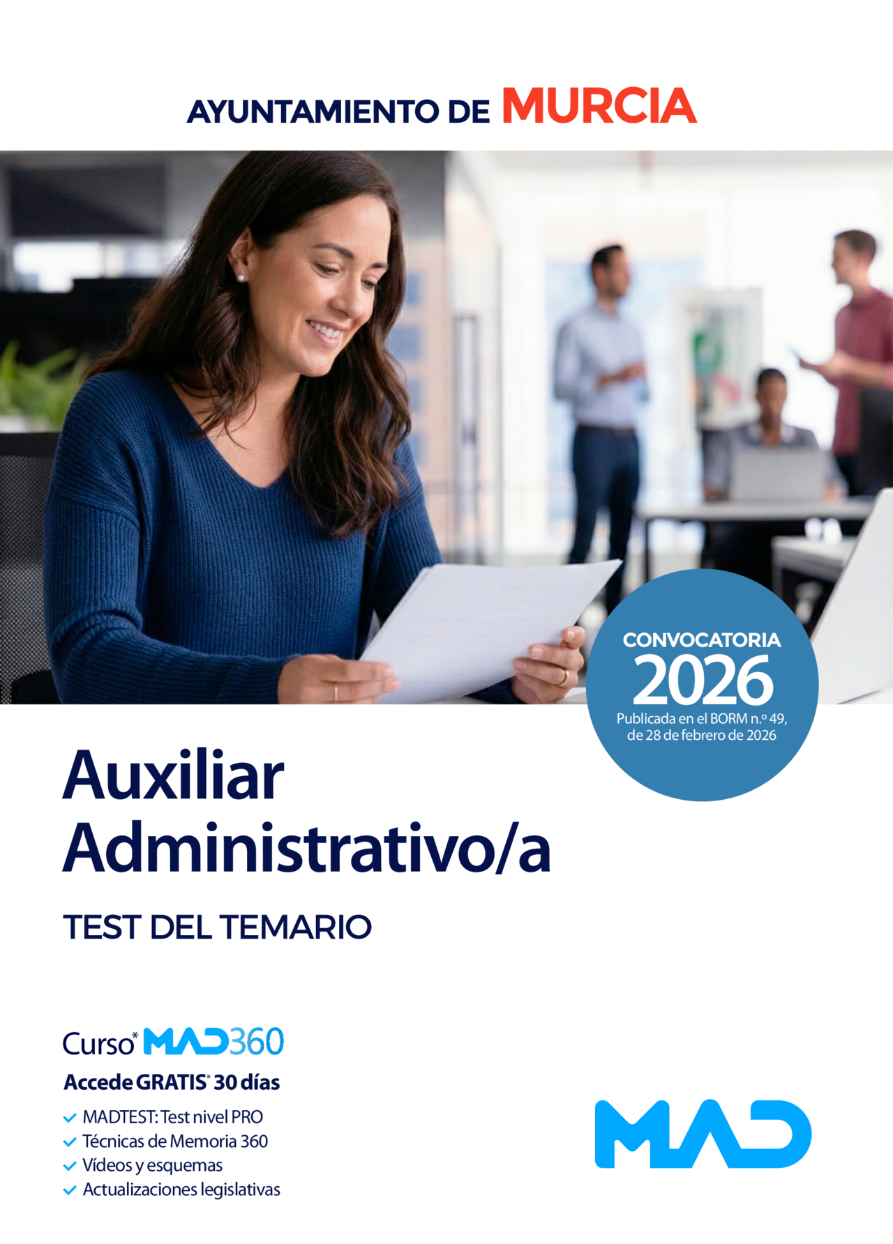 Auxiliar Administrativo/a
