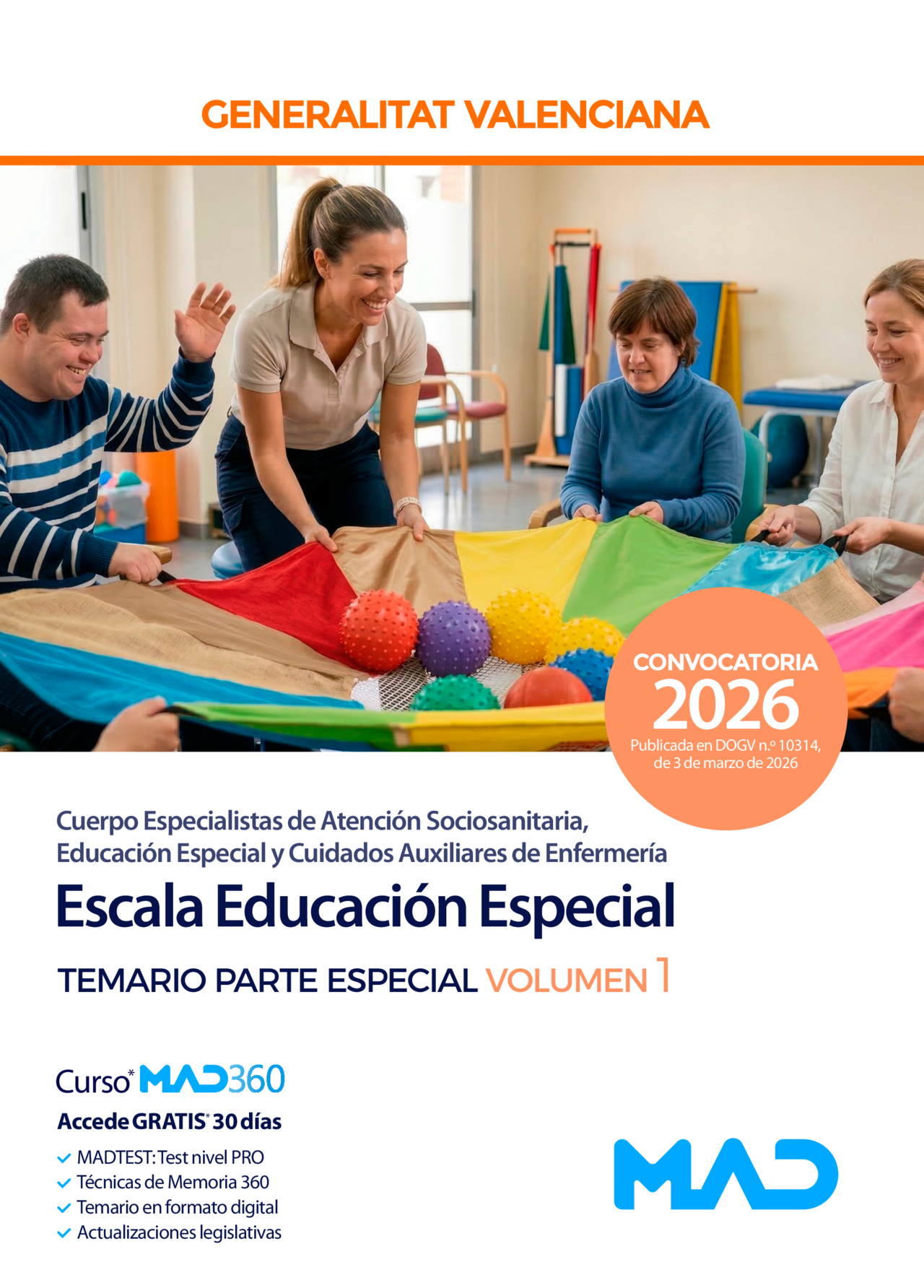 Escala Educación Especial (C1-04-03 Atención Sociosanitaria, Educación Especial y Cuidados Auxiliares de Enfermería)