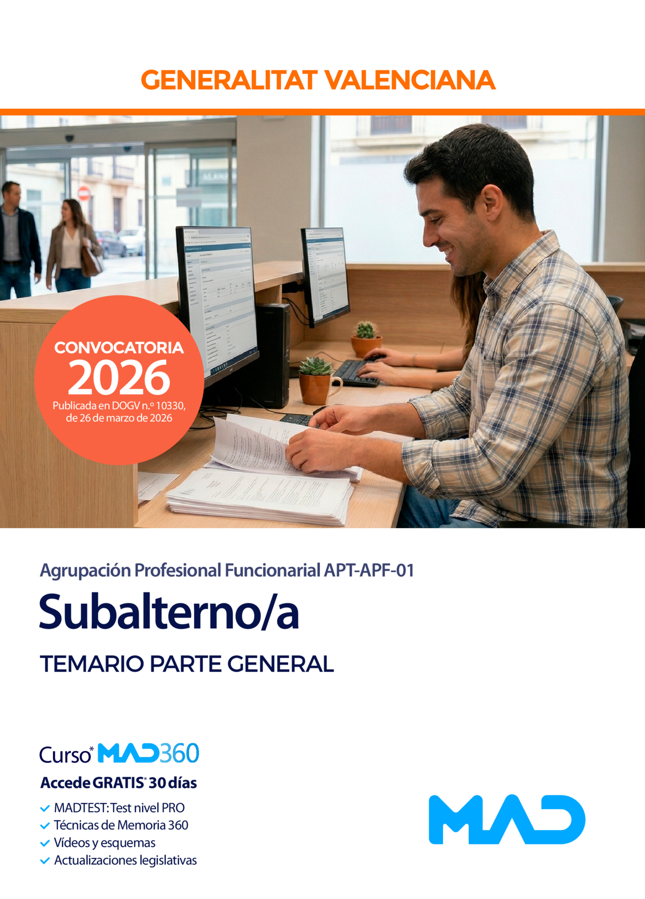 Subalterno/a (Agrupación Profesional Funcionarial APT-APF-01)