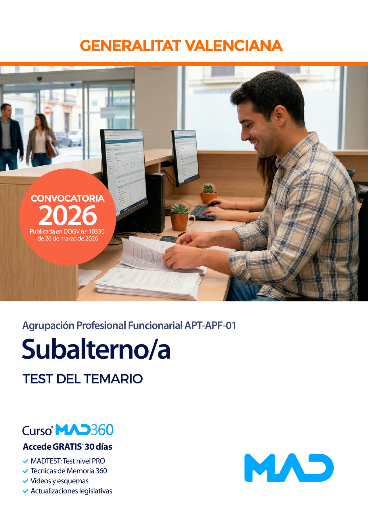Subalterno/a (Agrupación Profesional Funcionarial APT-APF-01)