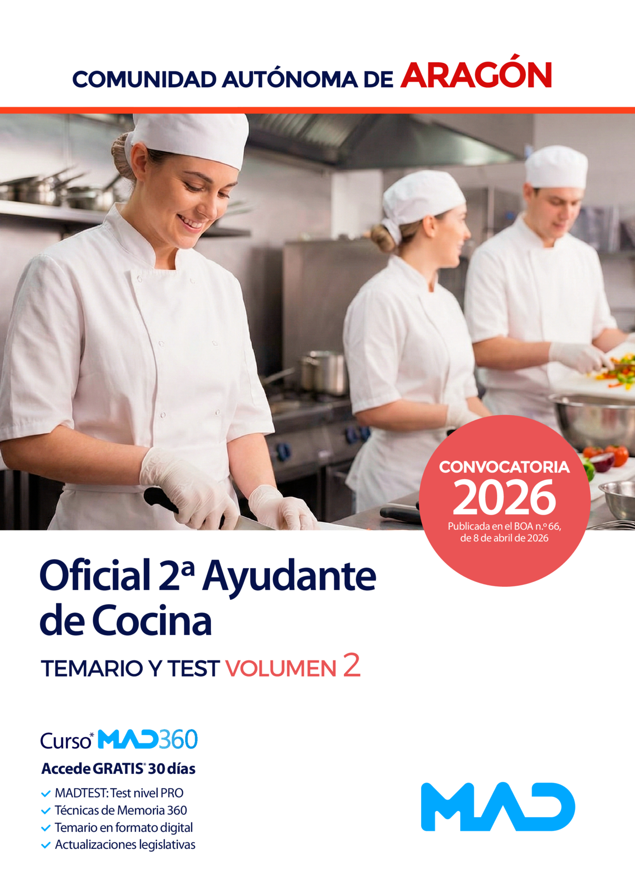 Oficial 2ª Ayudante de Cocina