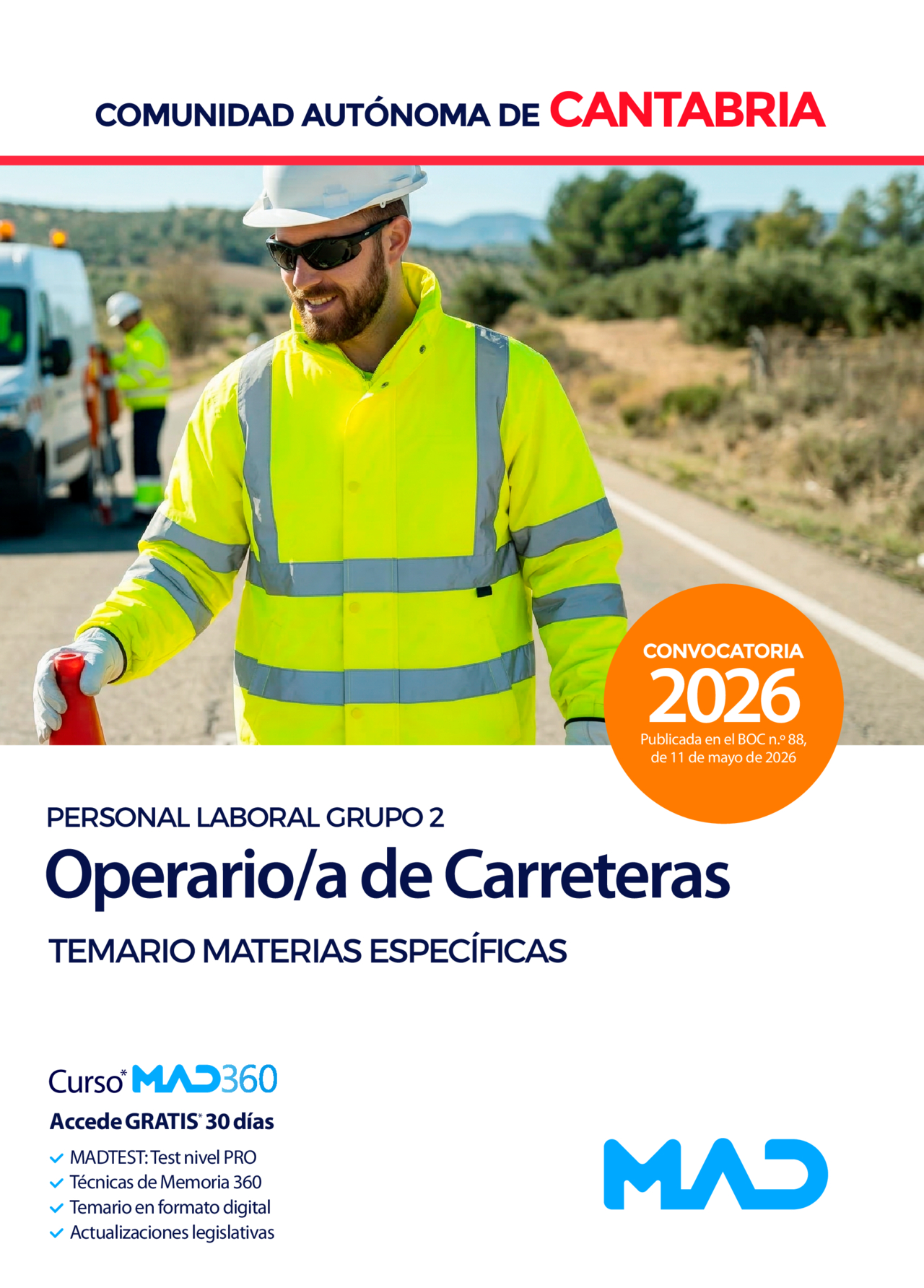 Operario de Carreteras (Personal Laboral Grupo 2)