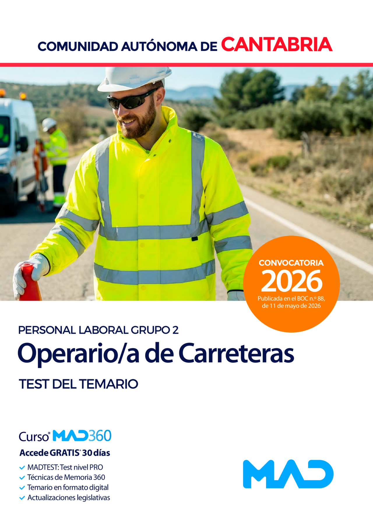 Operario de Carreteras (Personal Laboral Grupo 2)