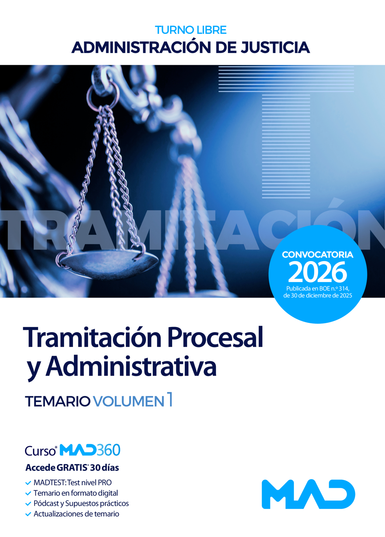Tramitación Procesal y Administrativa (turno libre)