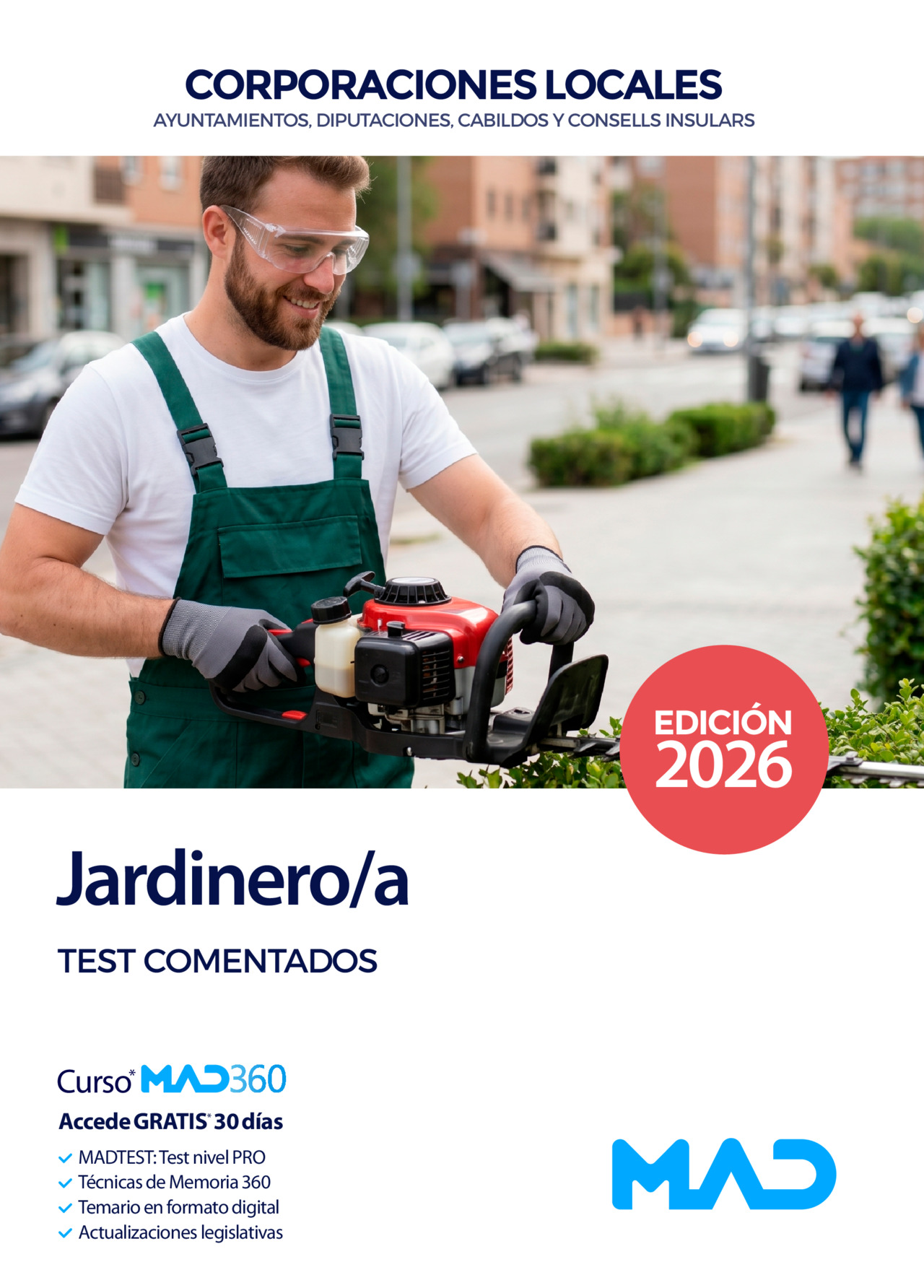Jardinero/a de Ayuntamientos, Diputaciones y otras Corporaciones Locales