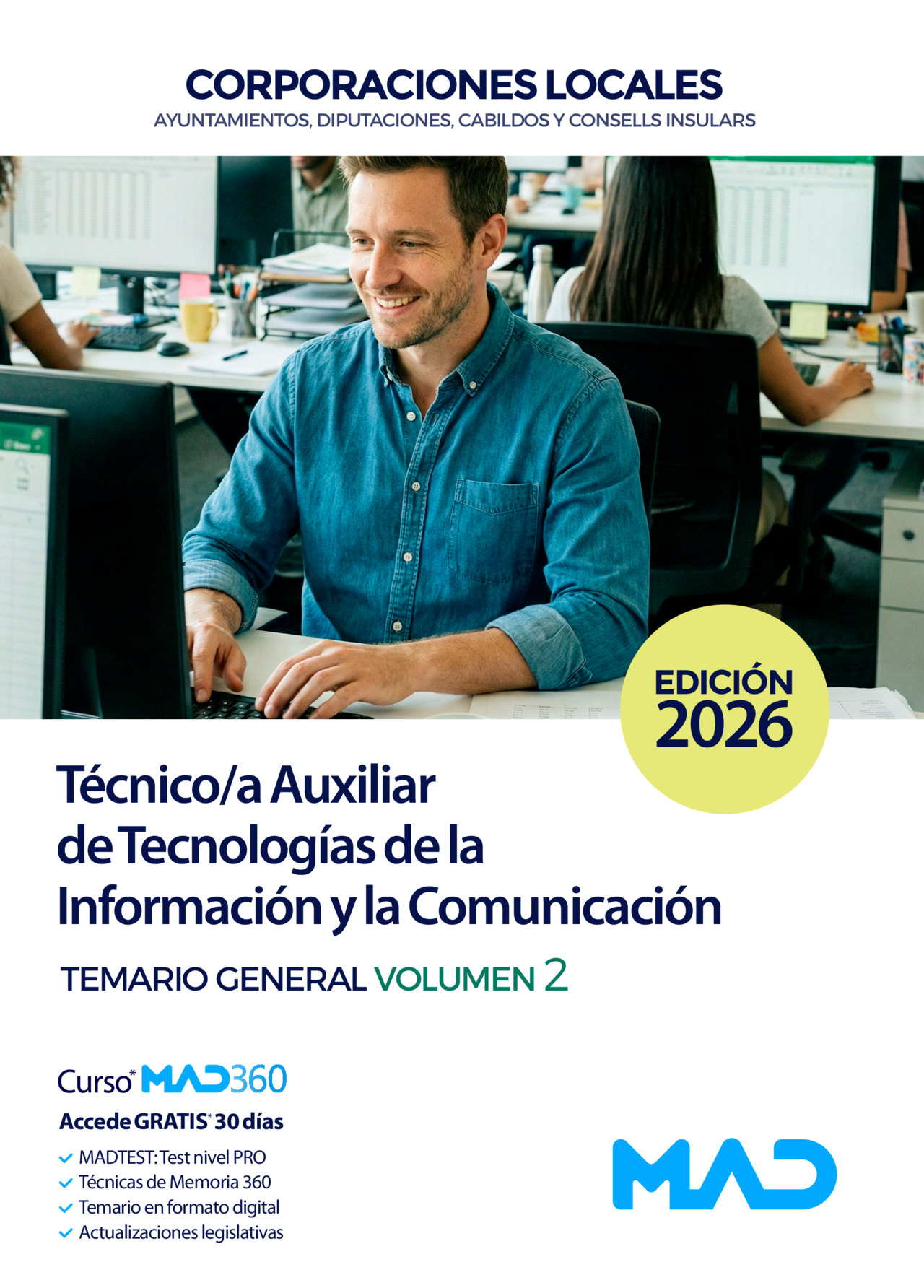 Técnico/a Auxiliar de TIC Corporaciones Locales