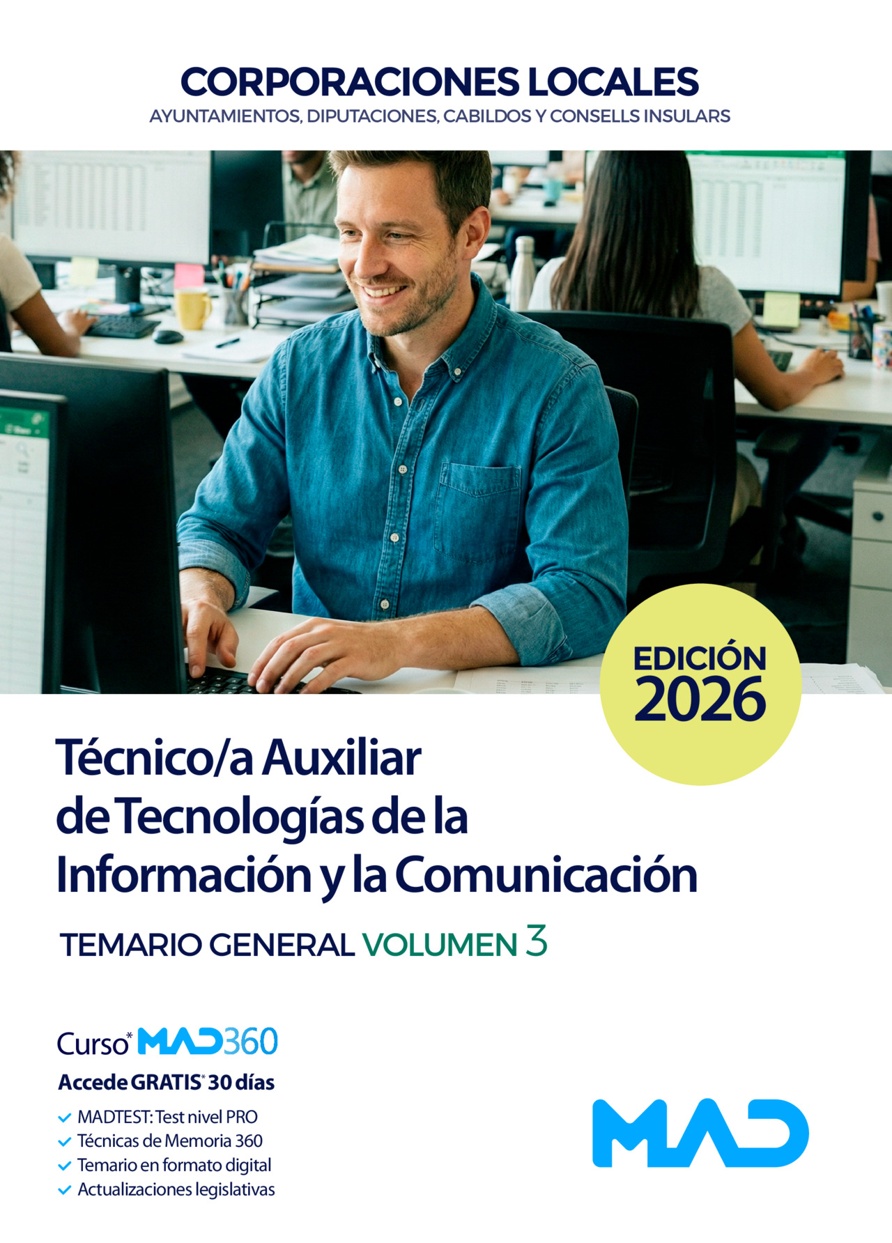 Técnico/a Auxiliar de TIC Corporaciones Locales