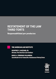 Restatement of the Law Third Torts. Responsabilidad por productos