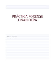 Práctica Forense Financiera