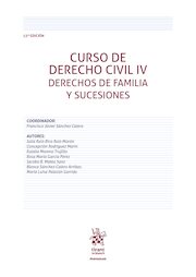Curso de derecho civil IV Derechos de Familia y Sucesiones 13ª Edición