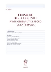 Curso de derecho civil I Parte General y Derecho de la Persona 12ª Edición
