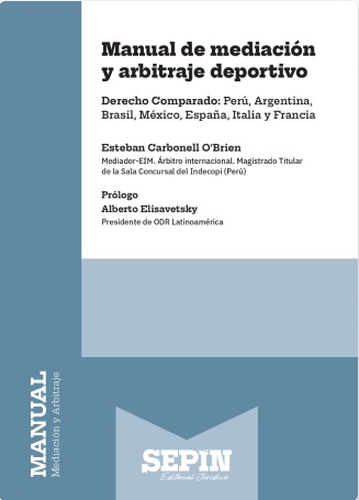 Manual de mediación y arbitraje deportivo