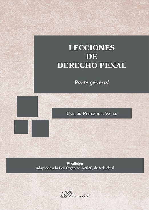 Lecciones de Derecho Penal. Parte general