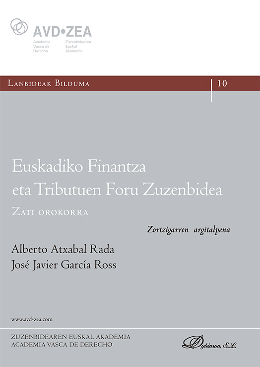 Euskadiko Finantza eta Tributuen Foru Zuzenbidea (8ª Edición)