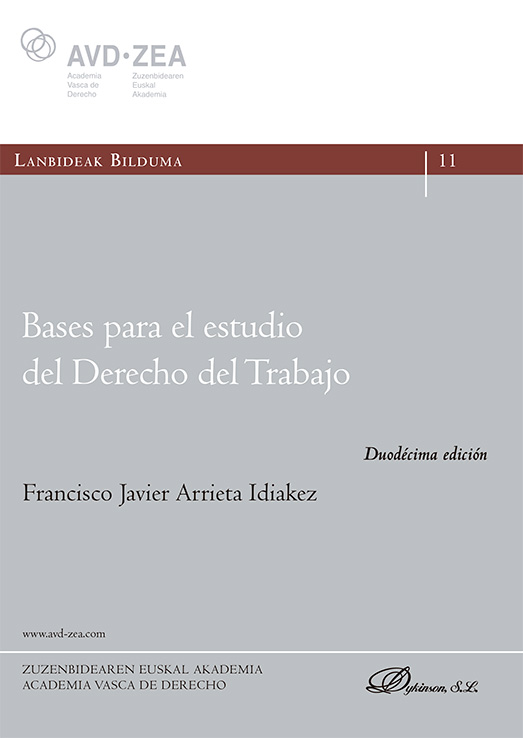 Bases para el estudio del Derecho del Trabajo (12ª Edición)