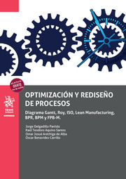 Optimización y rediseño de procesos. Diagrama Gantt, Roy, ISO, Lean Manufacturing, BPR, BPM y FPB-M