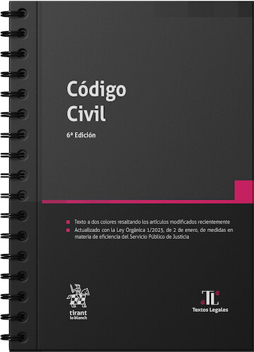 Código Civil (6ª Edición) 2026  con anillas