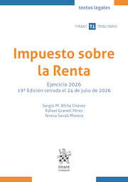 Impuesto sobre la Renta Ejercicio 2026 (19ª Edición) cerrada el 24 de julio de 2026