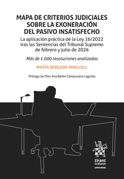 Mapa de criterios judiciales sobre la exoneración del pasivo insatisfecho