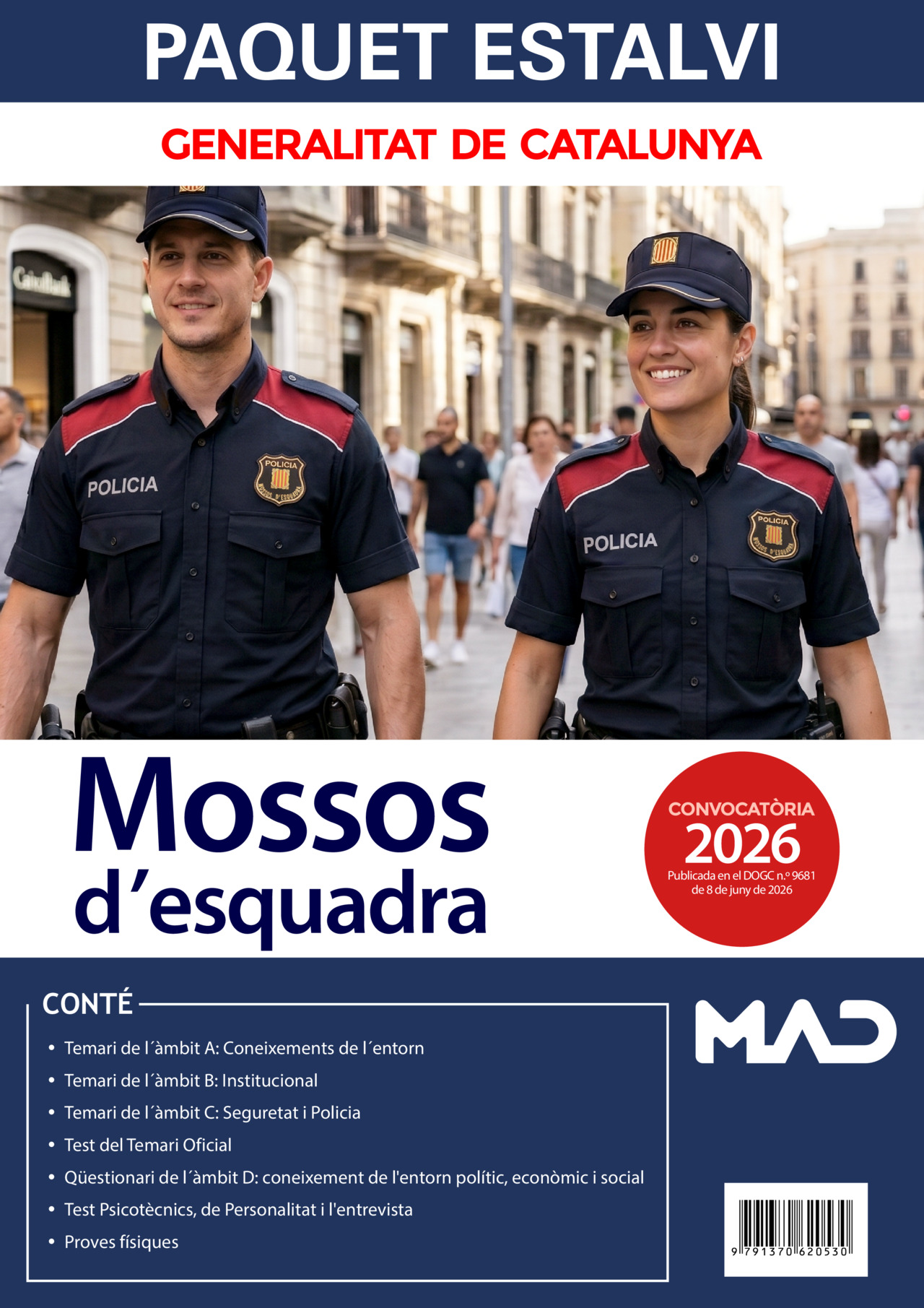 Paquet Estalvi oposicions Mossos d´Esquadra