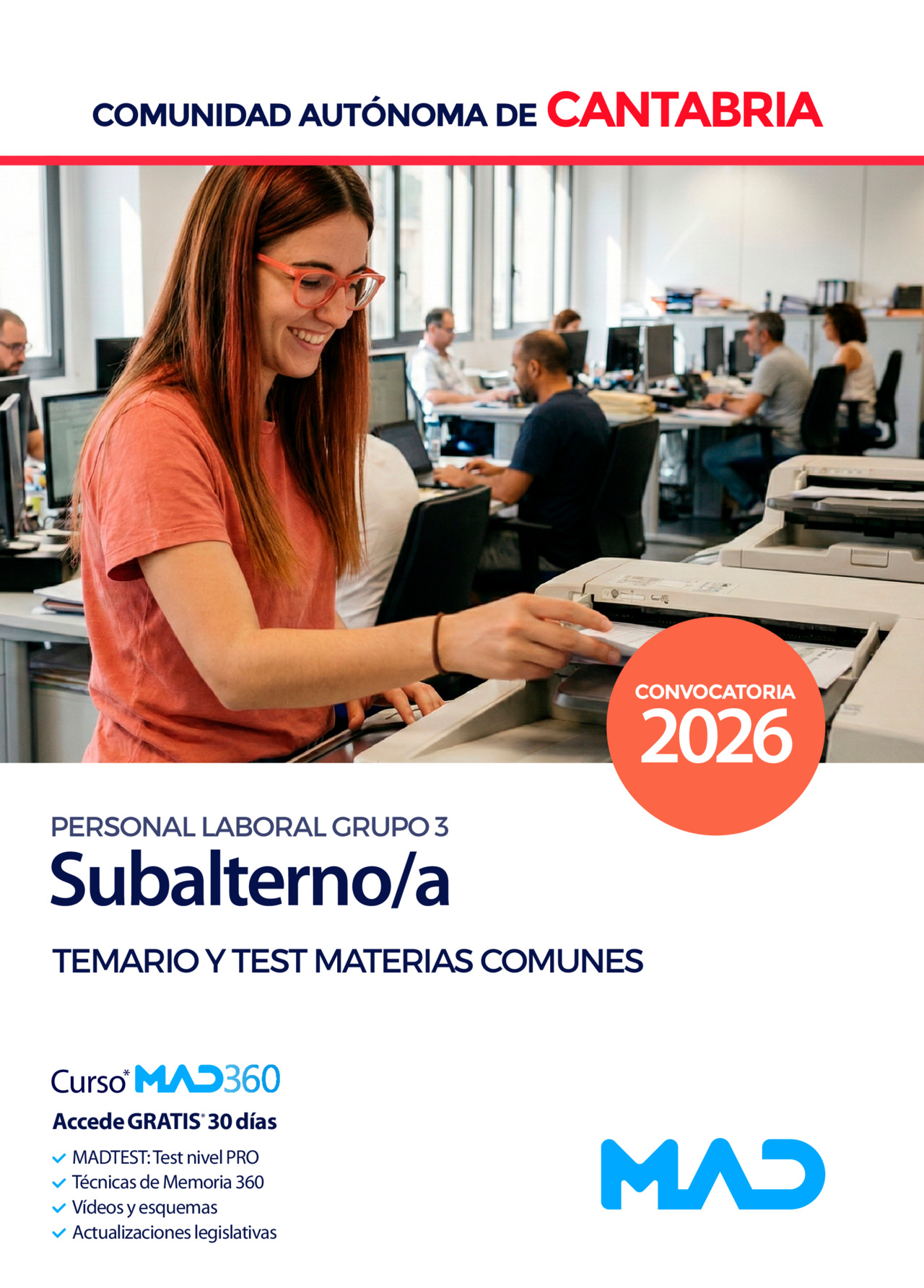 Subalterno/a (Personal Laboral Grupo 3)