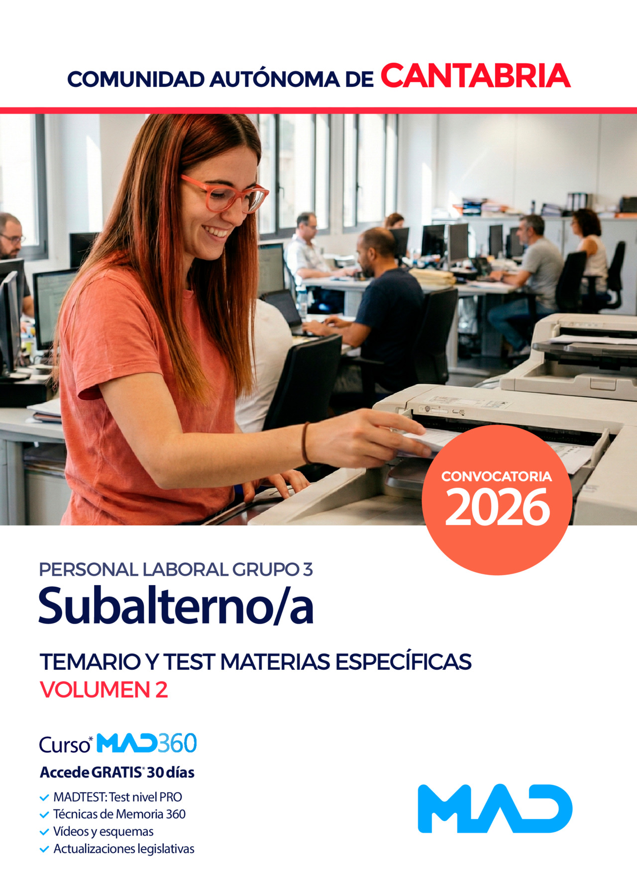 Subalterno/a (Personal Laboral Grupo 3)