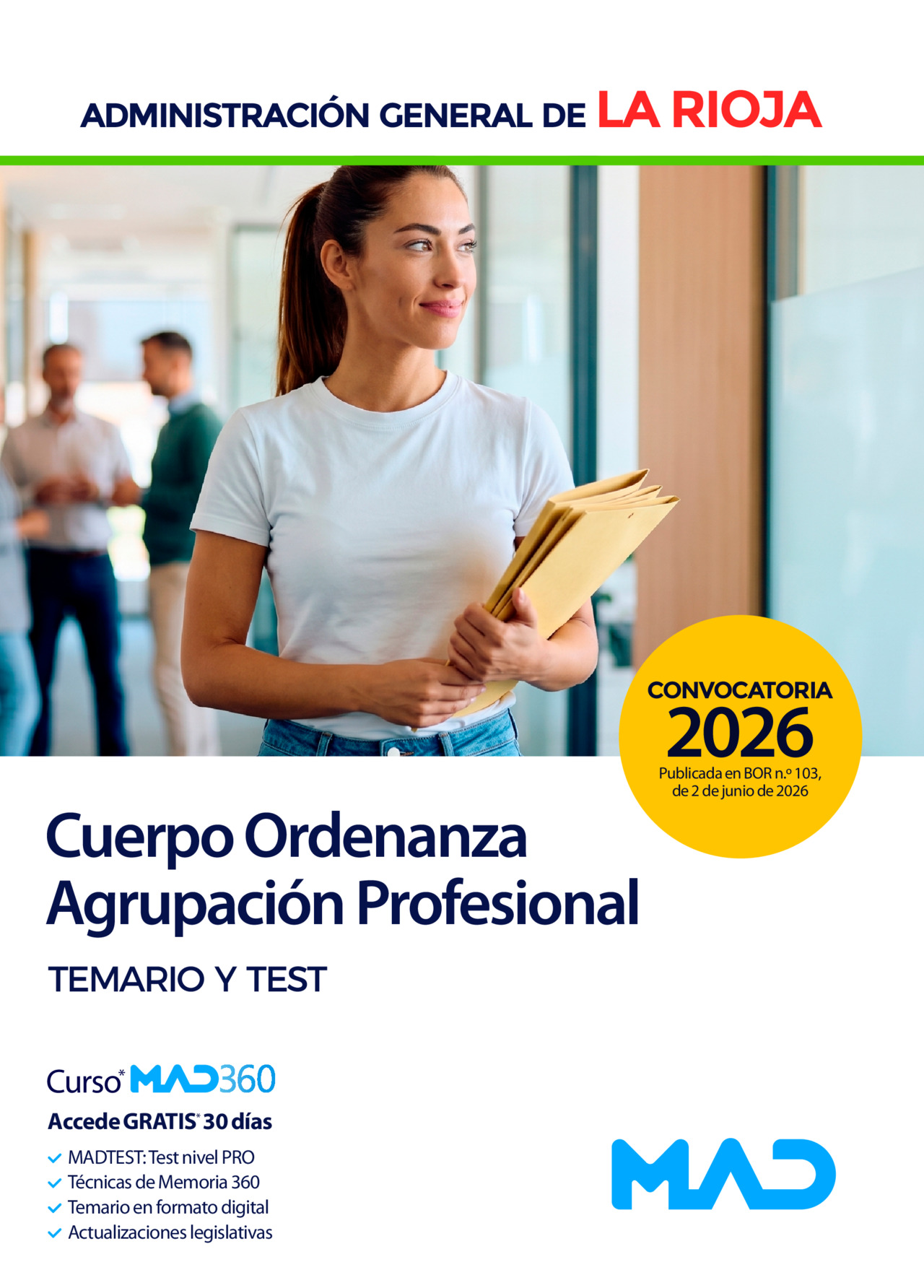 Cuerpo Ordenanza Agrupación Profesional
