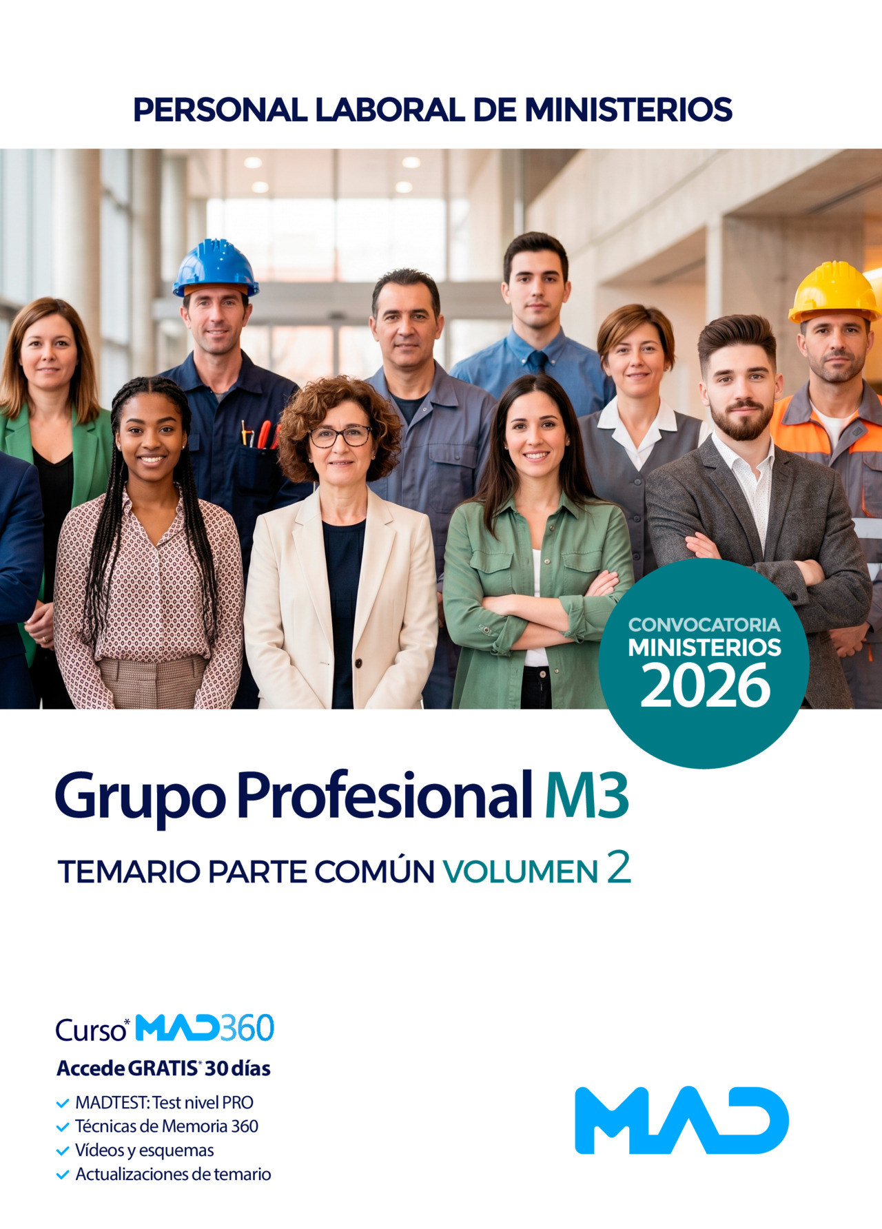 Grupo Profesional M3. Personal Laboral de Ministerios