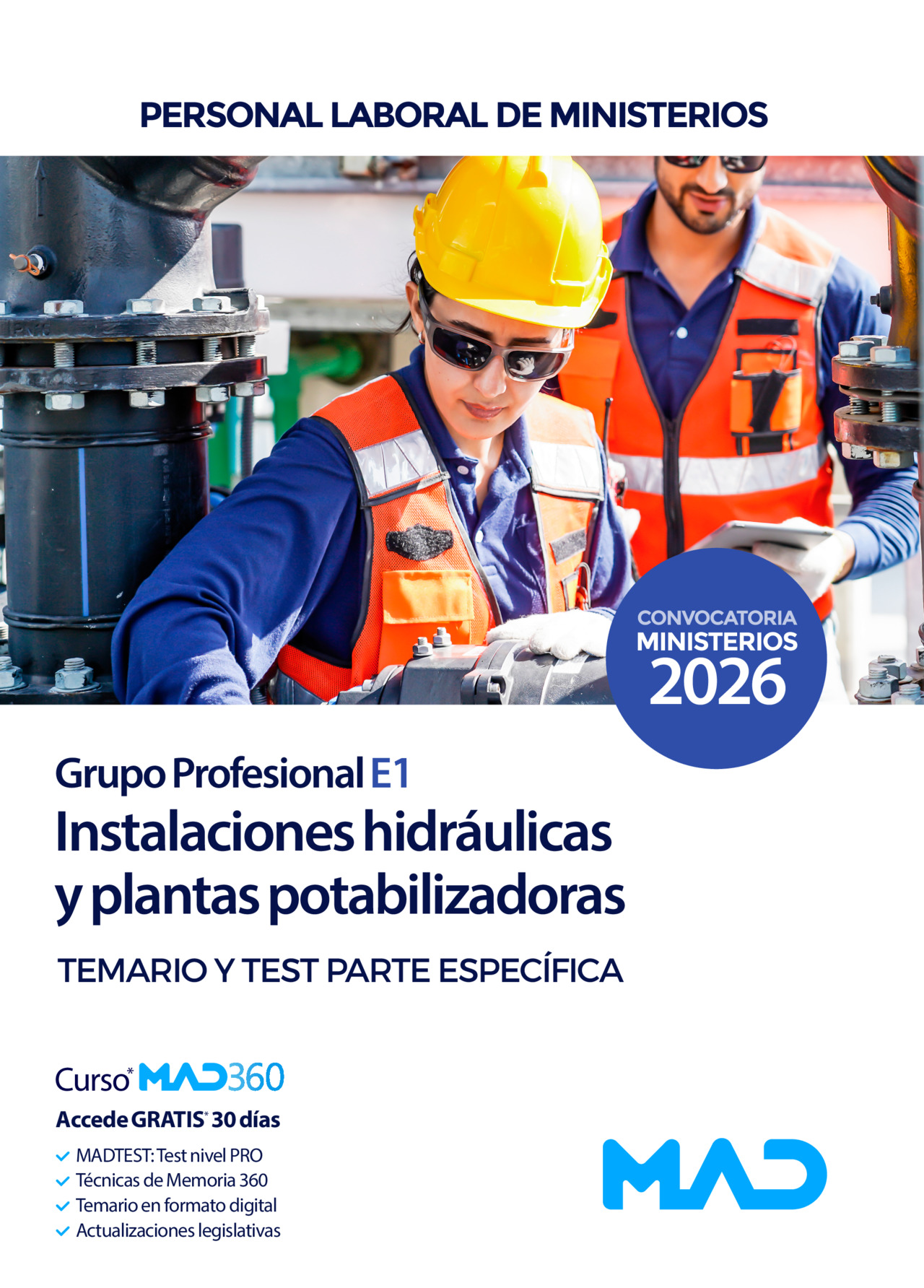 Instalaciones hidráulicas y plantas potabilizadoras (Grupo Profesional E1)