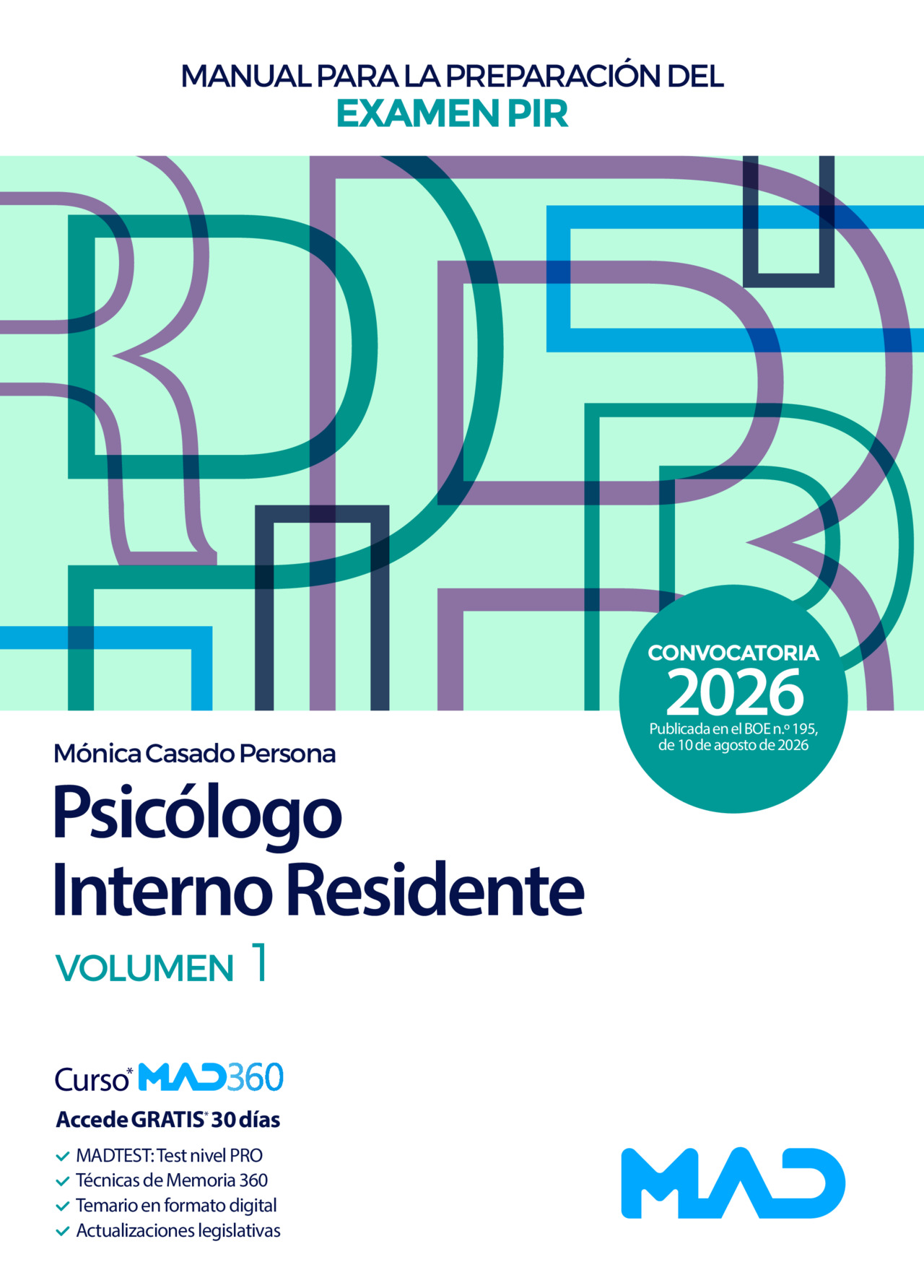 Manual para la preparación del examen PIR  (Psicólogo Interno Residente)
