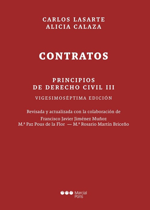 Principios de Derecho Civil - Tomo III. Contratos. 27ª Edición