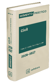 Memento Civil. Parte general y Derechos reales 2026-2027