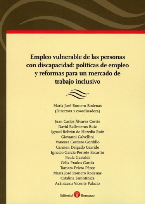 Empleo vulnerable de las personas con discapacidad: políticas de empleo y reformas para un mercado de trabajo inclusivo