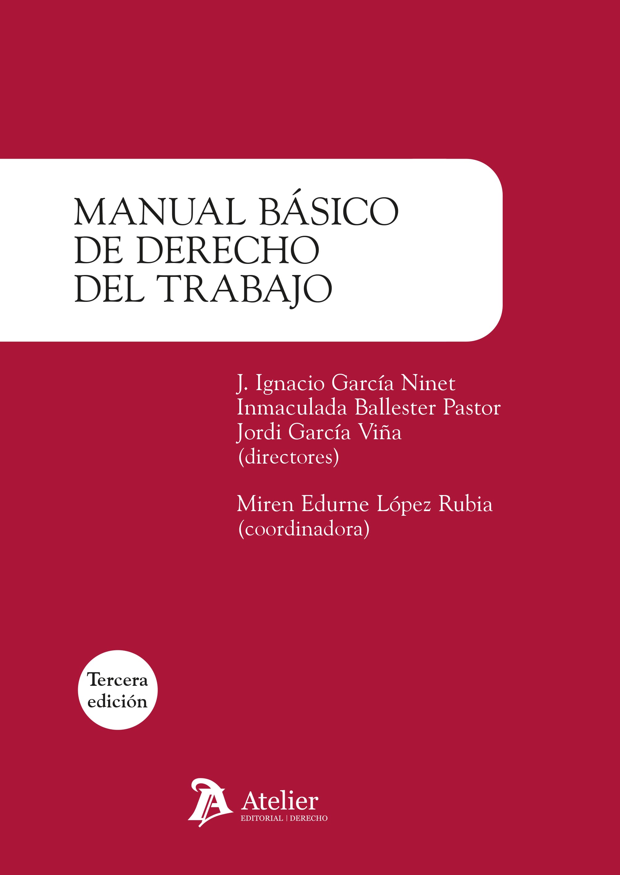 Manual Básico de Derecho del Trabajo (3ª Edición)