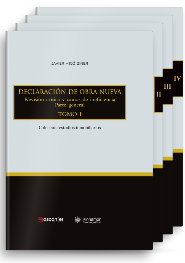 Declaración de obra nueva -  4 Tomos