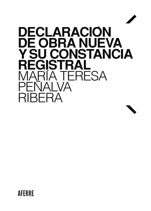 Declaración de obra nueva y su constancia registral